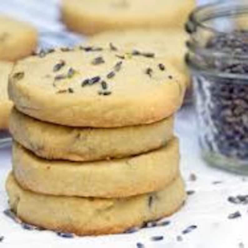 Lavender Sugar Cookies Mix Drop Cookie Organic Lavender Etsy