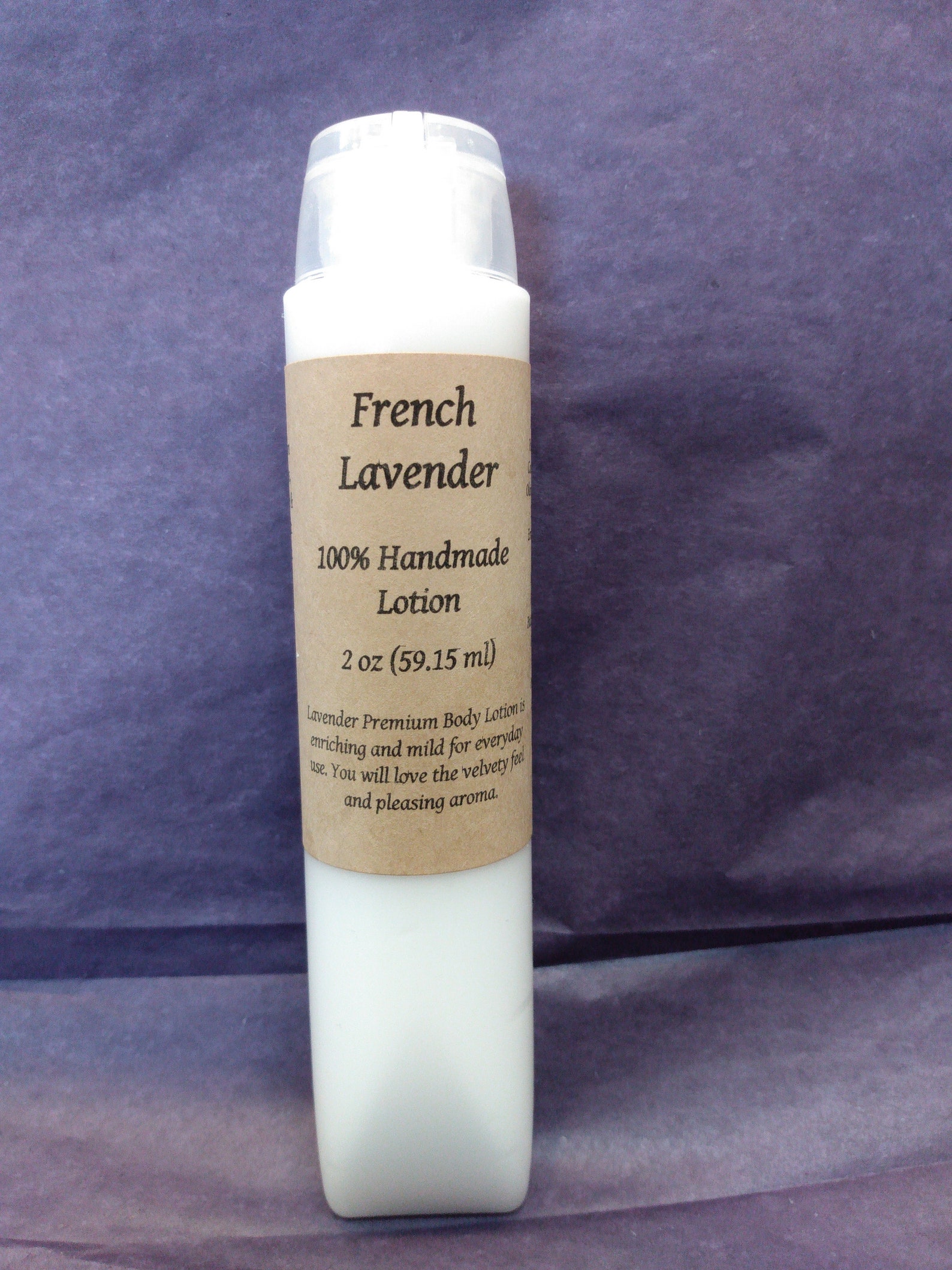 French Lavender Handmade Lotion Aromaterapia Loción Etsy España