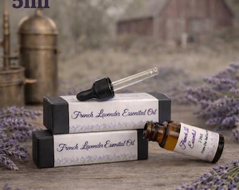 Huile essentielle de lavande - 100 % pure biologique - 5 ml