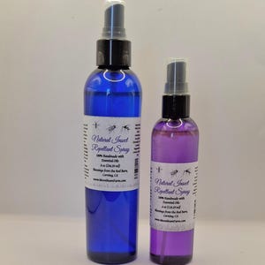 Organic Insect Repellent Mist w/ Lemongrass - Make Bugs Go Away - Natural Bug Spray Alternative to Deet - Natural Mosquito Repellent