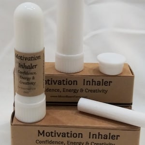 Motivation Essential Oil Inhaler - Confidence - Energy - Creativity Inhaler