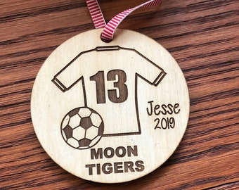 Christmas ornament, Soccer ornament, Soccer gift, School sports, Custom Soccer ornament, Custom Ornament, Soccer player gift, Soccer mom