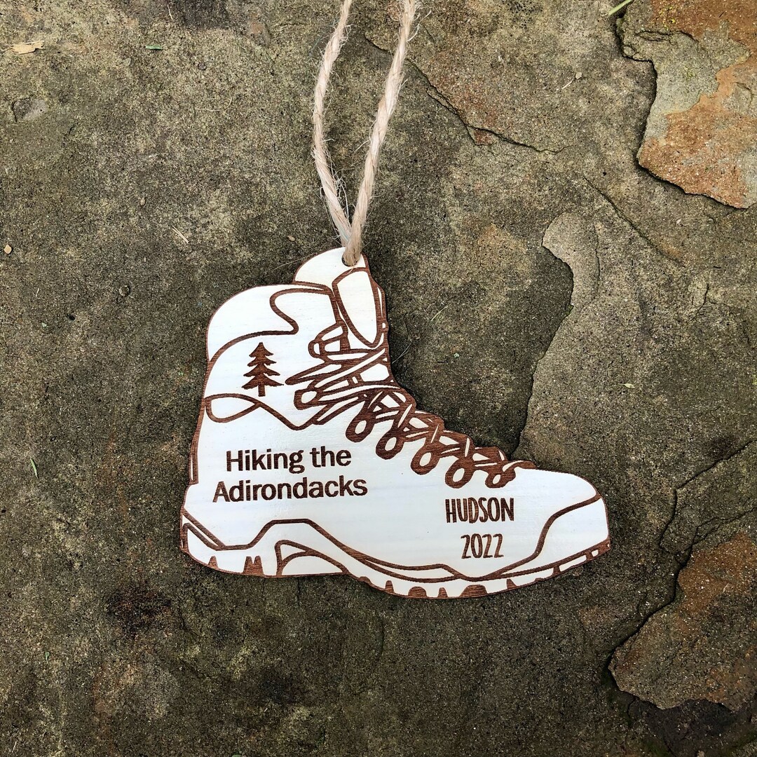 Hiking Boot Ornament Hiking Christmas Ornament Hiker Etsy