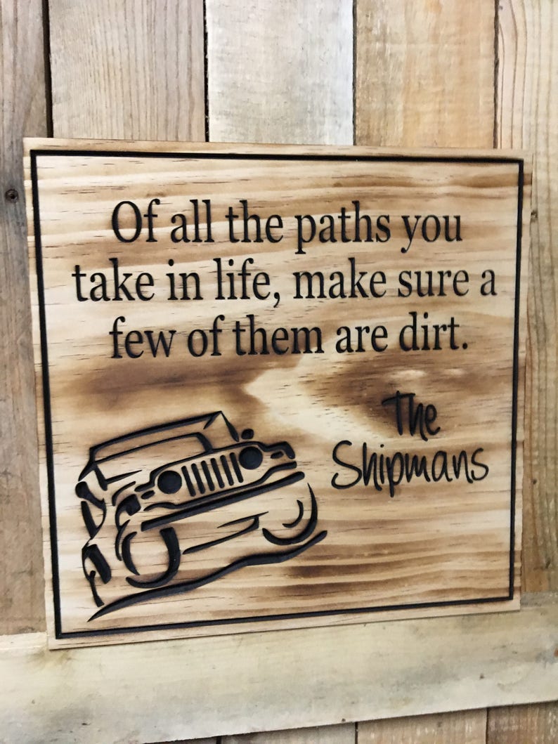 Gift for jeep lovers Jeep Gift Jeep Sign Boyfriend gift Etsy