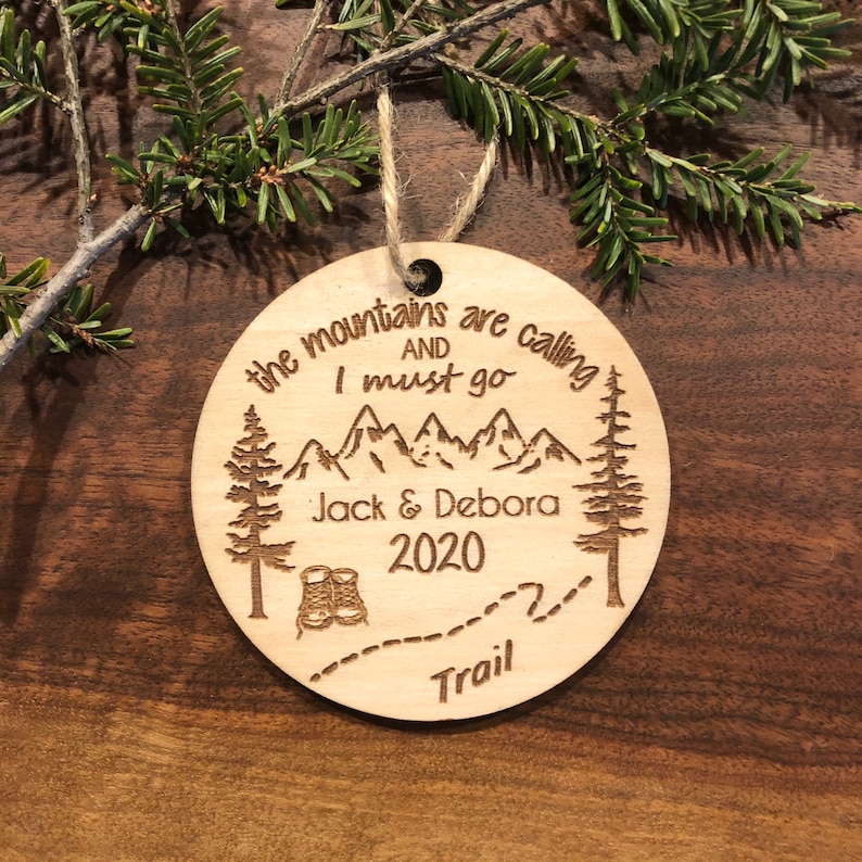 Hiking Ornament Gifts for Hiking Hikers Gift Outdoors Etsy