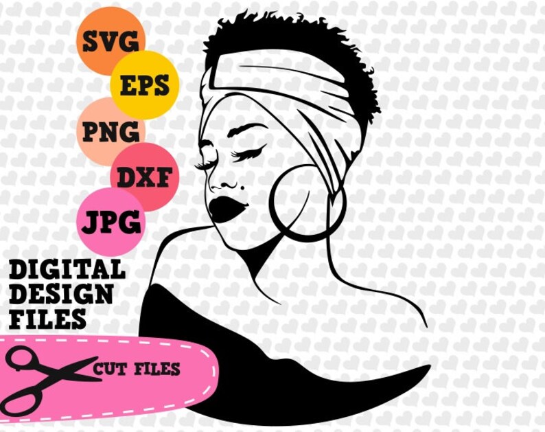 Download Afro Lady Jpg File 53 Black Girl Bundle Afro Svg Cut Full Body Silhouette Cricut Black