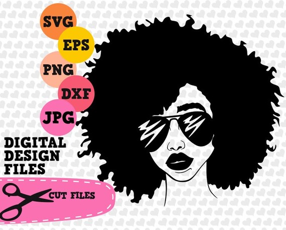 Download Curly Afro SVG Afro Diva Afro Woman SVG Black Queen Svg | Etsy