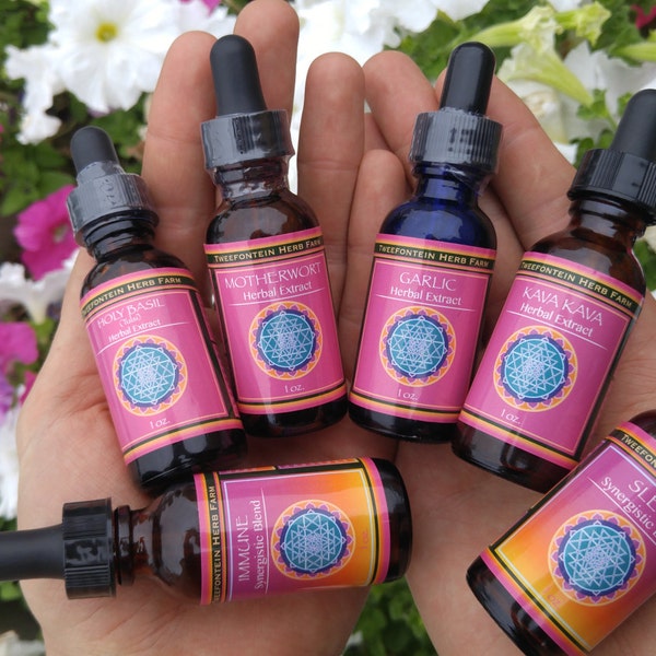 Red Clover Tincture // Extract // Organic (1 oz.)