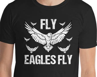 Fly eagles fly Philadelphia T-Shirt eagles fan eagles football eagles gift nfl eagles sign philly go eagles shirt super bowl basketball