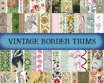 Vintage Border Edges / Washi Tape