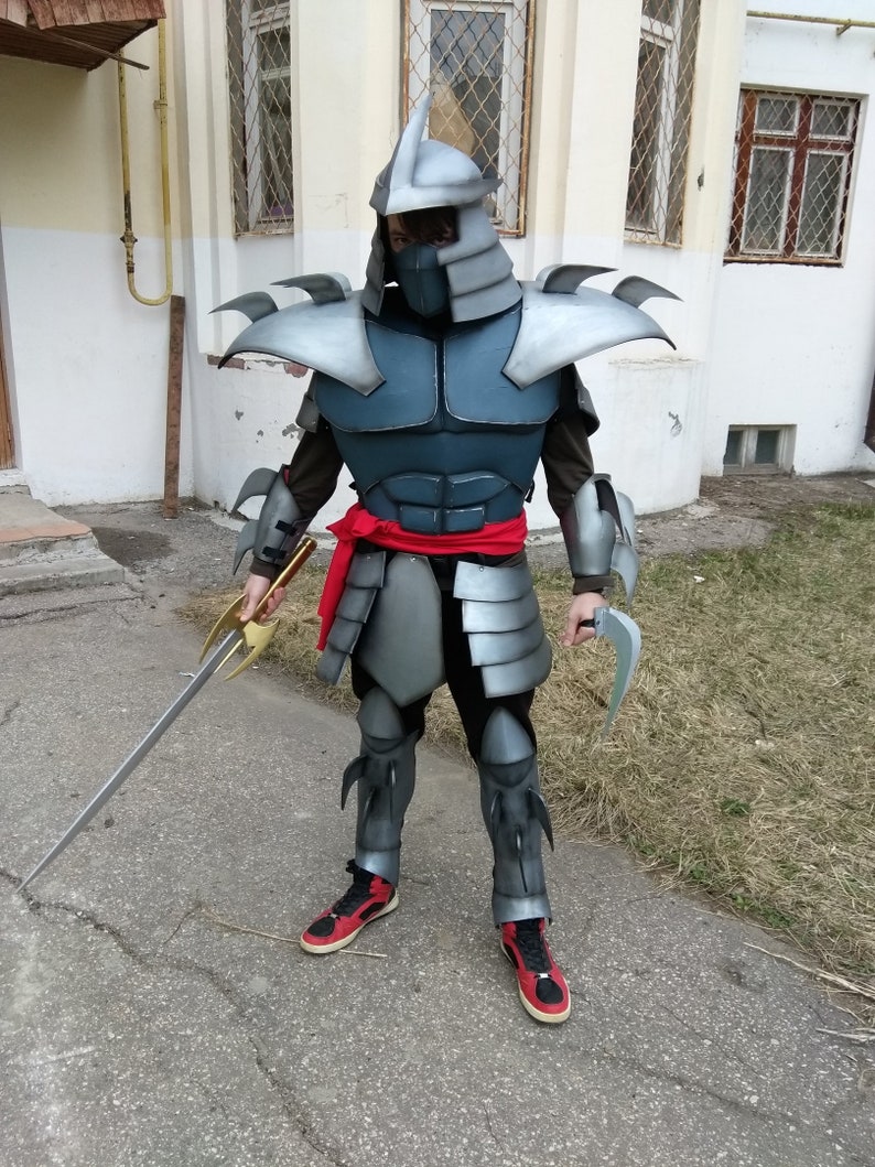 Shredder TMNT cosplay costume complete made to order Etsy