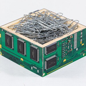 2pcs Circuit Board Trinket Box Container Computer Industrial Look With ...
