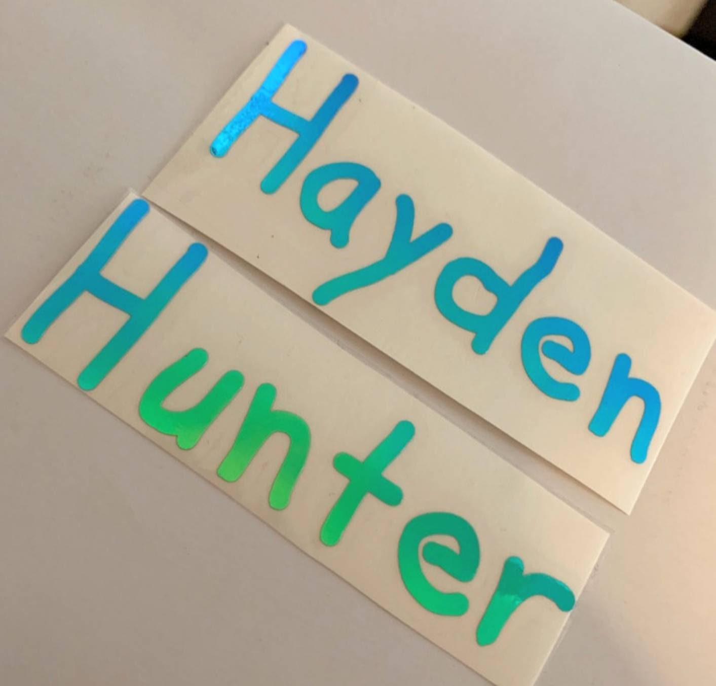 Personalized Name Decals Kid Font Name Decals First or Etsy