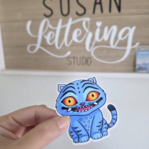 Derpy Tiger Sticker | KPOP Demon Hunters Inspired Sticker
