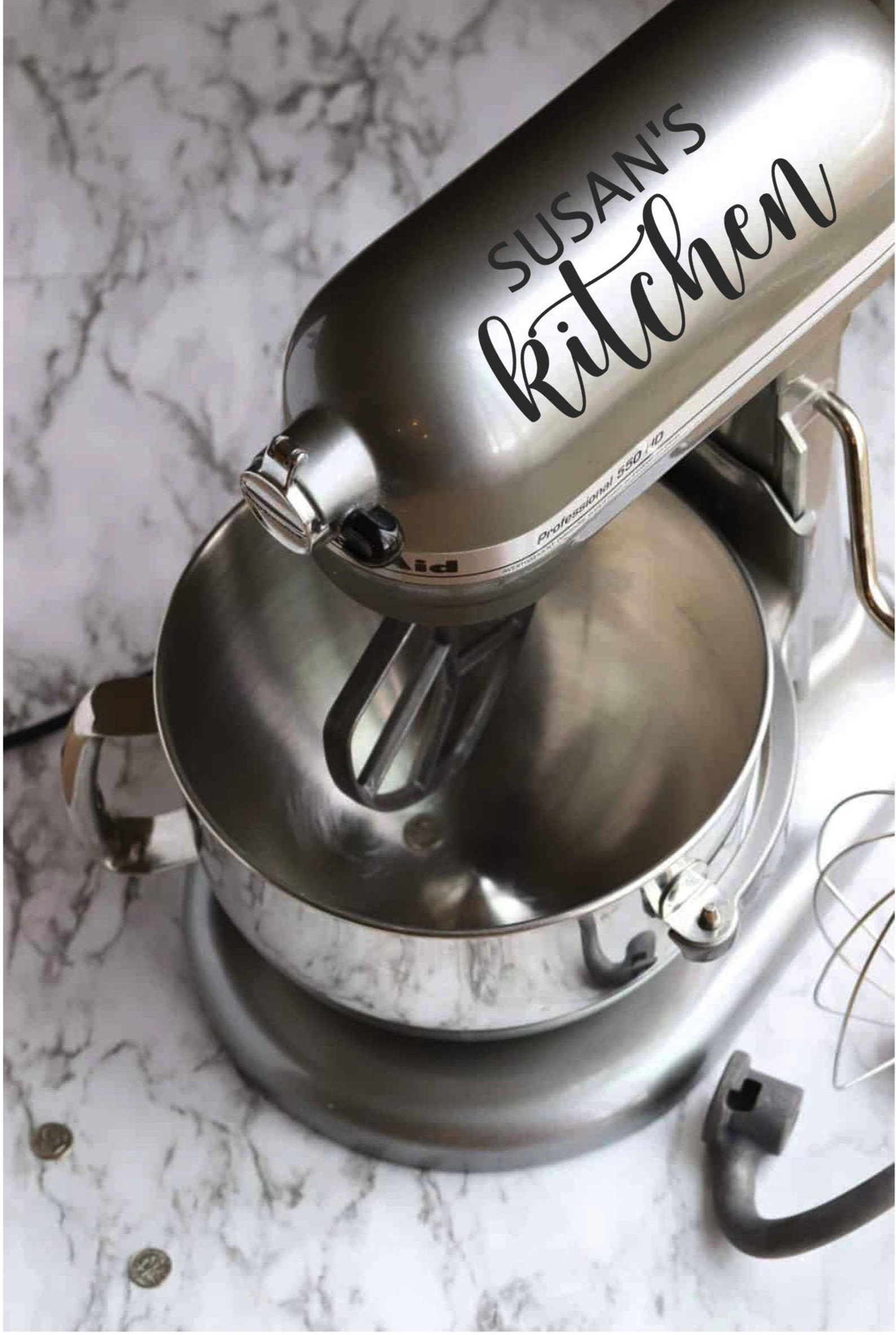Kitchenaid Mixer Decal Kitchenaid Stand Mixer Decal Custom Etsy