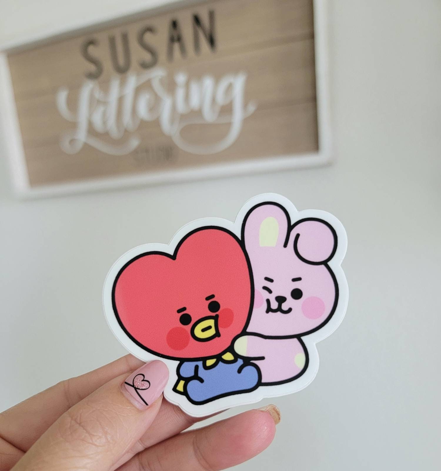 Kpop BT21 Waterproof Stickers - Cutsy World