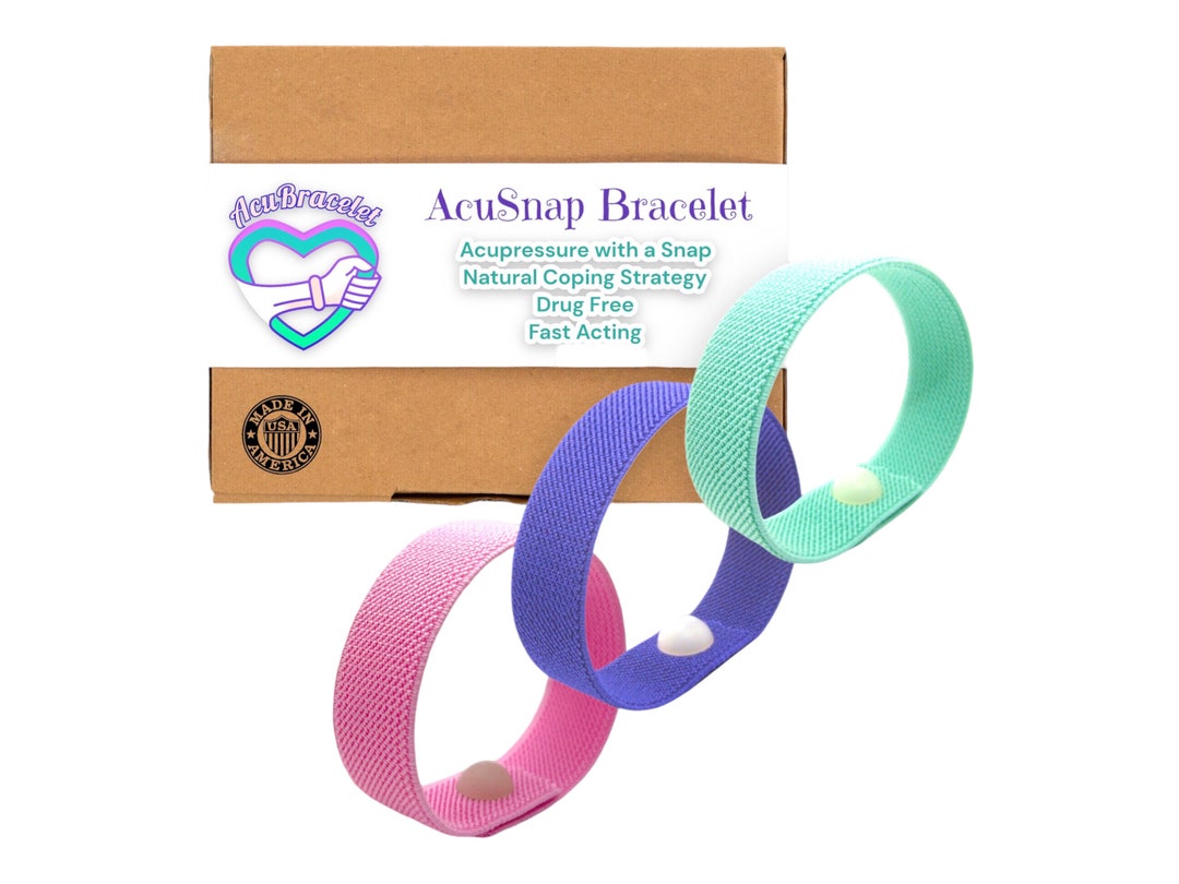 Rubber Band Snap Technique Coping Braceletacupressure With a Snap