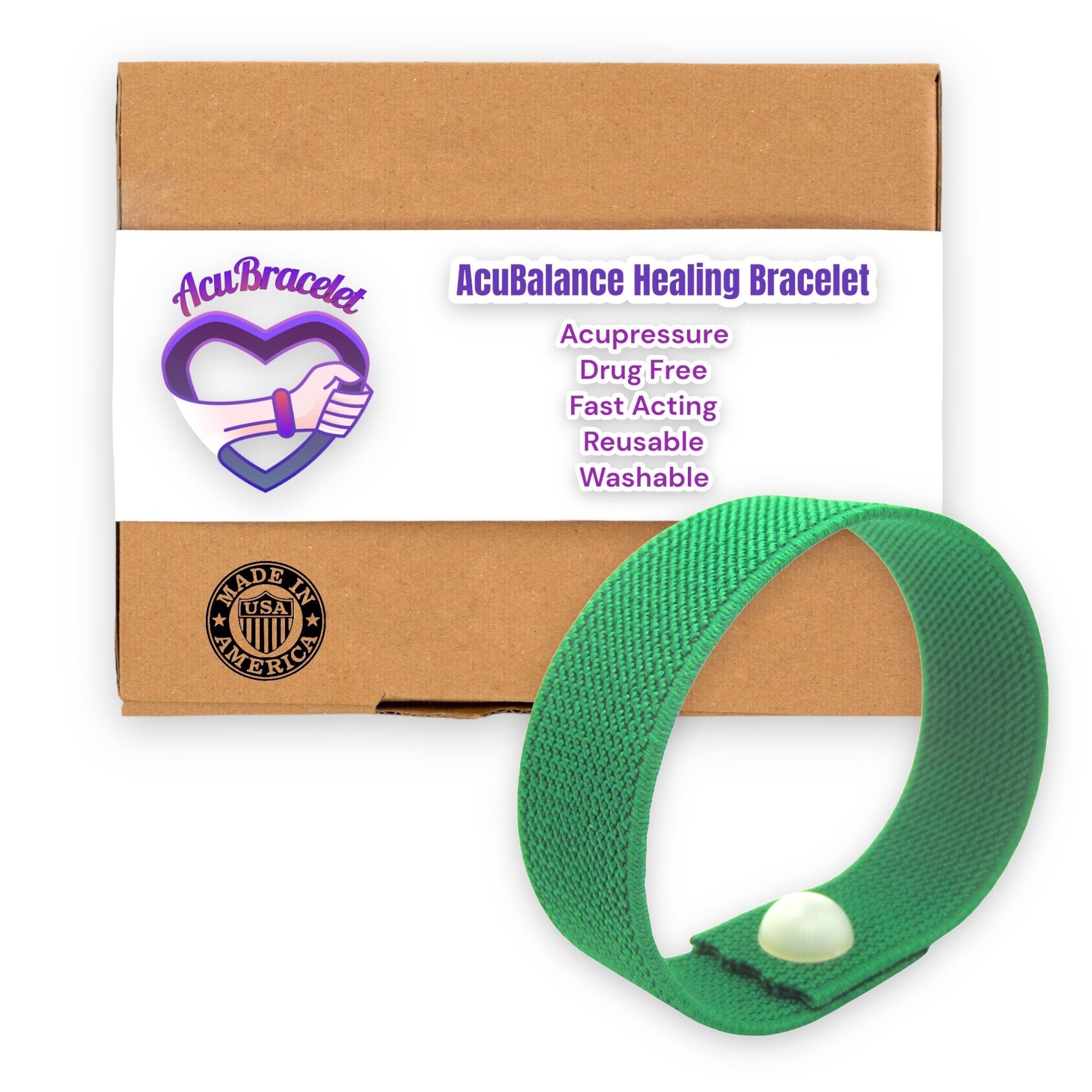 AcuBracelet - Say goodbye to stress and discomfort with AcuBalance  Acupressure iWatch Band 🧘‍♀️🌿 Designed to calm anxiety, tension, and  nausea, this band also doubles as a sleep aid 💤 Made with