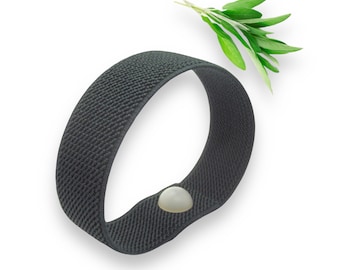 Doftande kylande armband mot värmevallningar - Akupressur och muskatellsalvia för klimakteriet, sömn, avslappning - Slip On