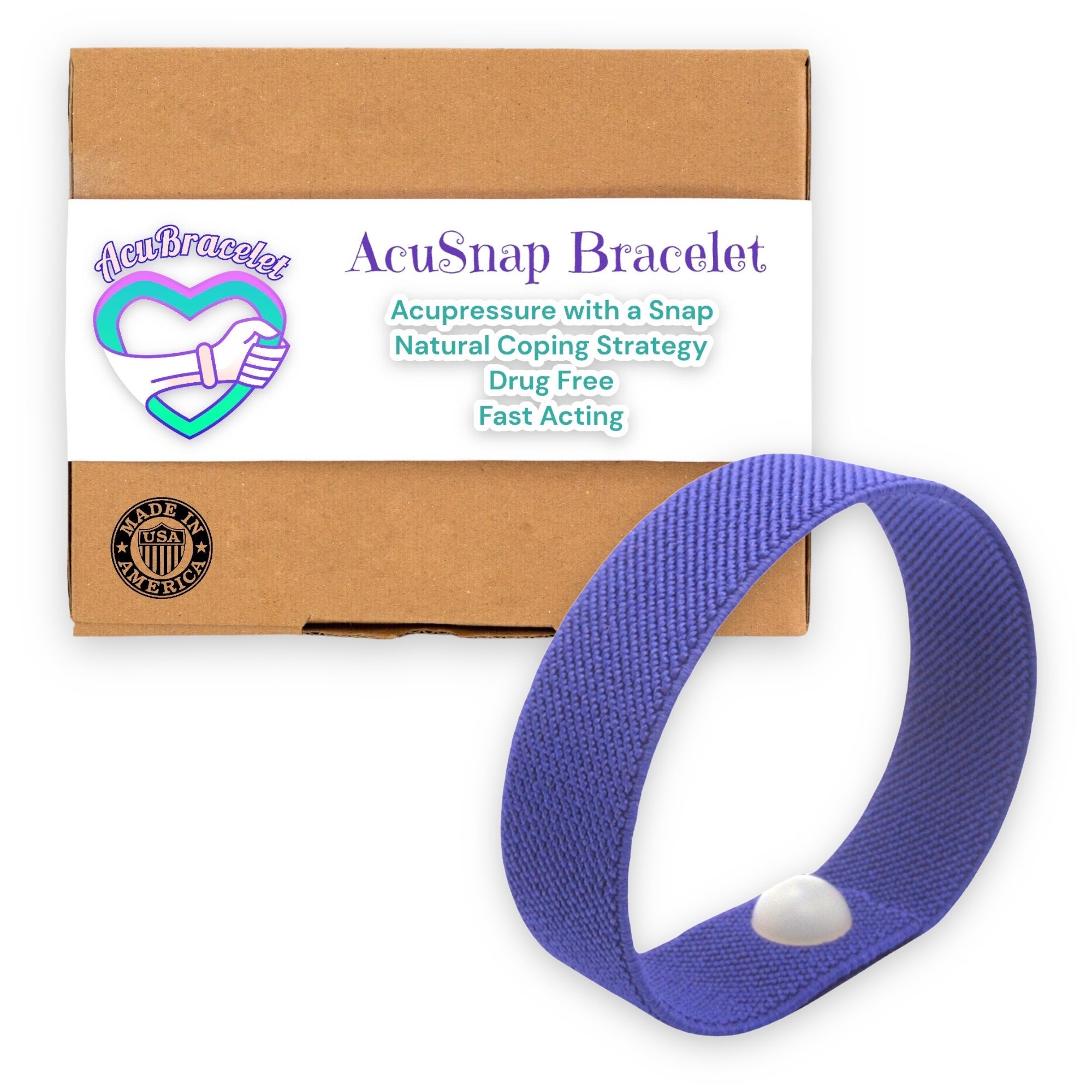 Rubber Band Snap Technique Coping Braceletacupressure With a Etsy