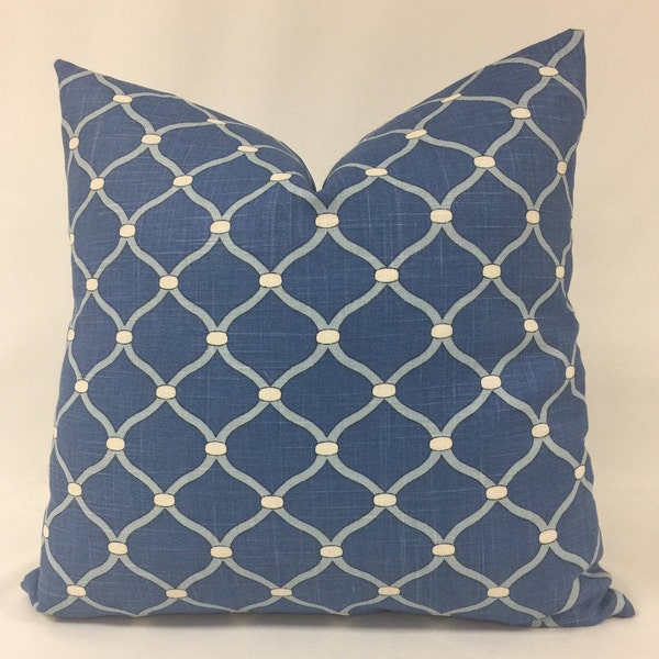 Lattice Pillow Etsy