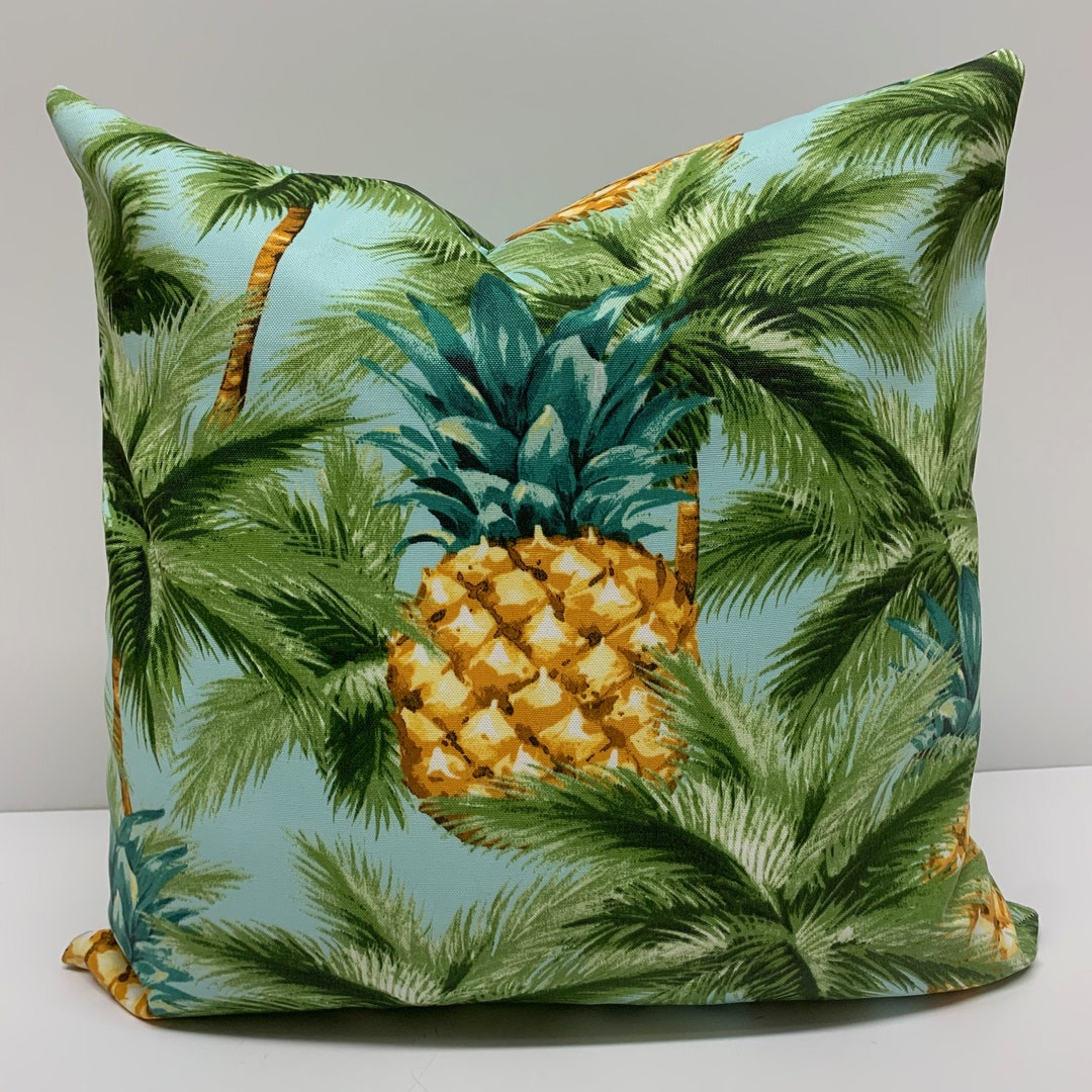 Pillow Cover Outdoor Pillow Tropical Design Pillow Etsy