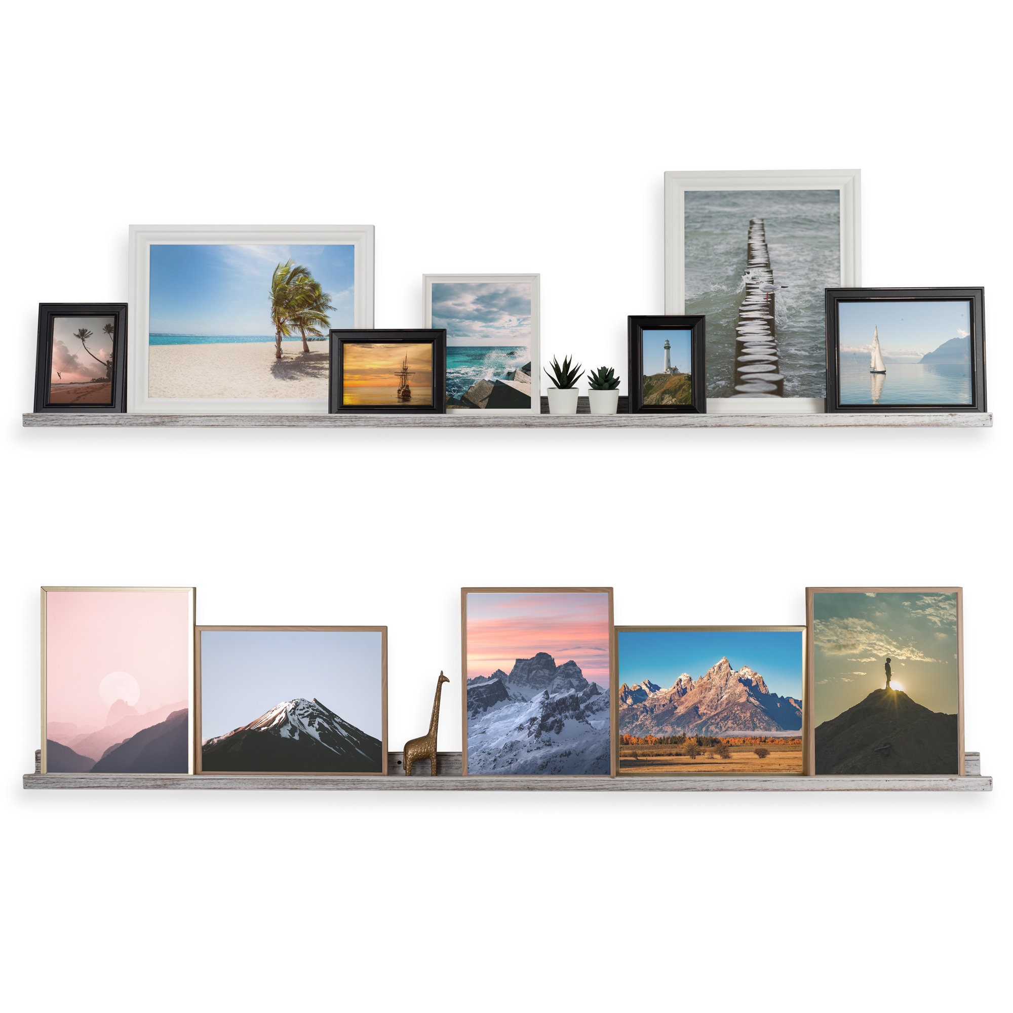 72 inch sales picture ledge white