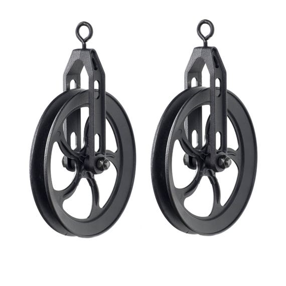 Industrial Look Wheel Farm Pulley by Rustic State for DIY Etsy