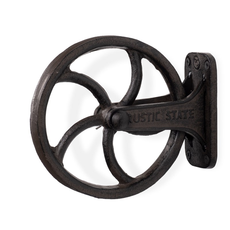 Image showcasing Rustic Pulley - Etsy