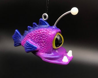 Anglerfish Ornament | Etsy