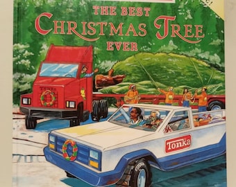 Tonka A Melhor Árvore de Natal de Sempre - Vintage 1998 - Livro Pop-up | GC