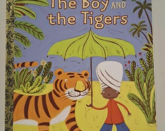The Boy and the Tigers - 2004 Vintage Little Golden Book - VGC