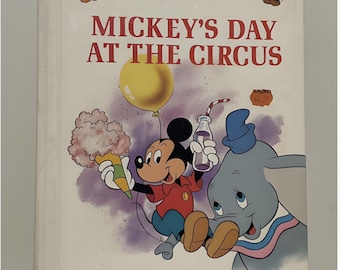 Mickey’s Day at the Circus - Spaß mit Zirkuswörtern - Hardcover | Guter Zustand