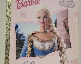 Barbie Rapunzel - Little Golden Book - 2001 - Good Condition