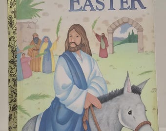 The Story of Easter - 1999 Vintage Little Golden Book | GC