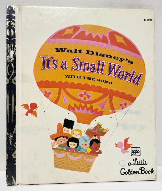 Walt Disney's It's a Small World - 1968 - Vintage Little Golden