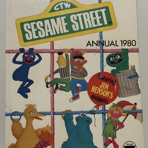 Sesame Street Annual 1980 - Vintage - Hardcover