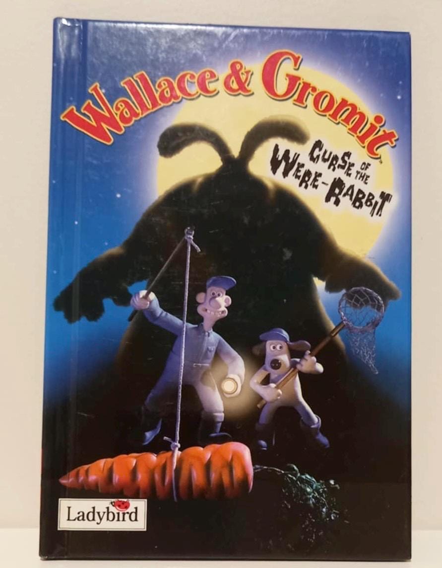 Wallace & Gromit Curse of the Were-rabbit - Hardcover - VGC - Etsy