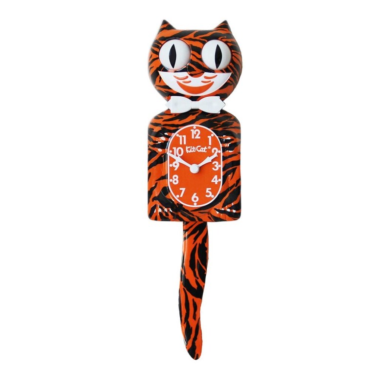 Bengal Tiger Kit Cat Clock Etsy