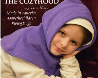 Wrap, Snuggle, Repeat #cozyhood #fleece