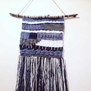 Woven Wall Hangings, Weaving Loom pieces, Weaved home decor