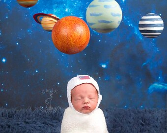 Space Digital Backdrop, Newborn Digital Backdrop