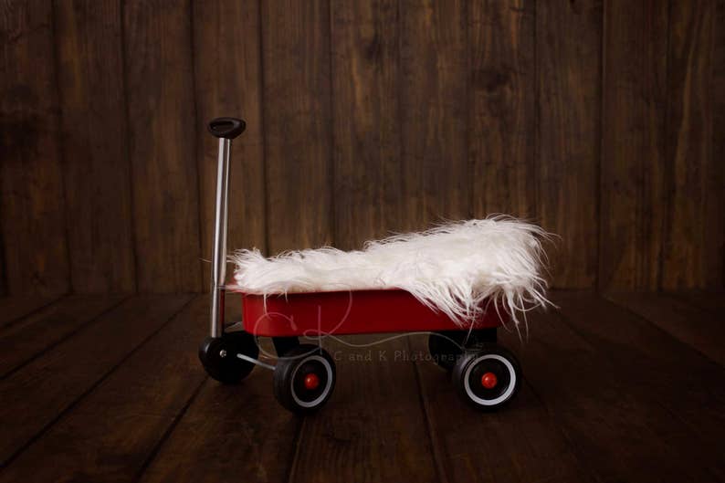 Wagon Digital Backdrop, Newborn Digital Backdrop, Boy Digital Backdrop image 1