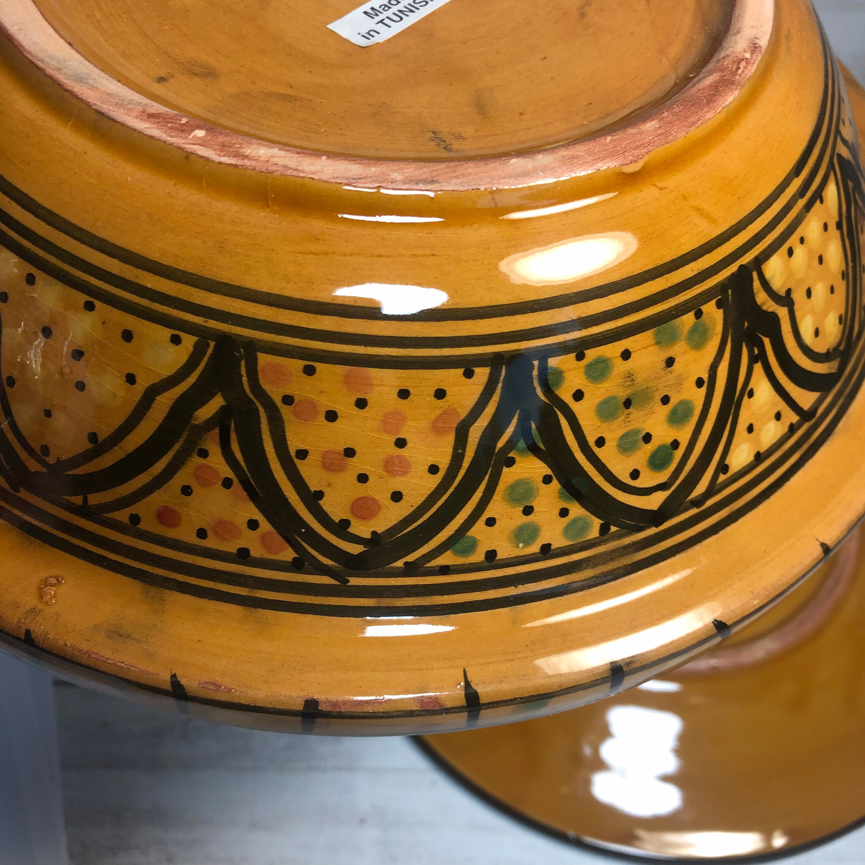 Moroccan Ceramic Tagine Handpainted Tagine Handmade Tajine Etsy