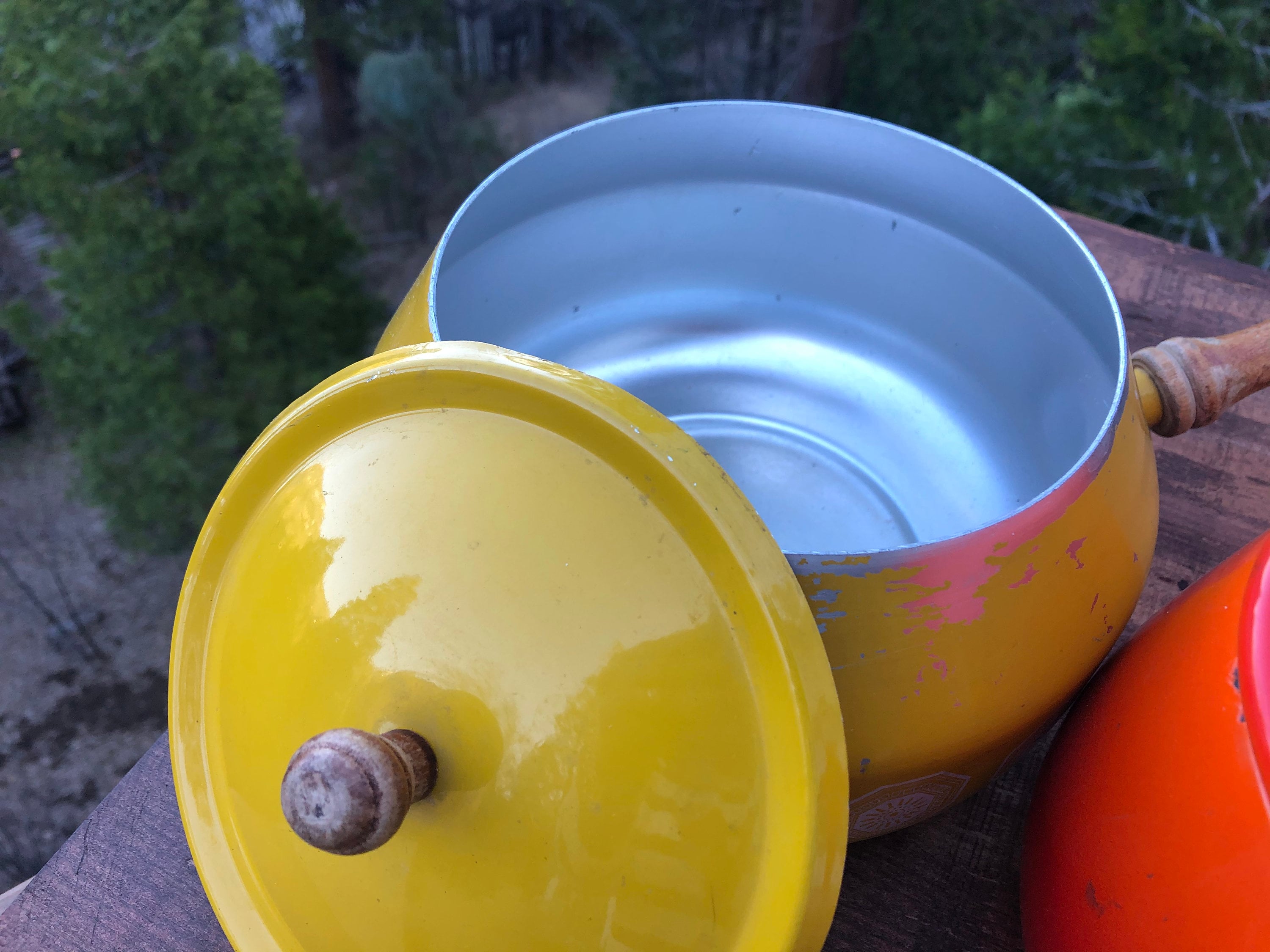 Two Vintage 70's Fondue Pots Etsy