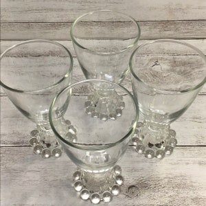 Anchor Hocking Boopie Berwick Juice Glasses | Set of Four | Vintage | Mid Century