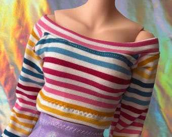 stripey smartdoll SD t-shirt