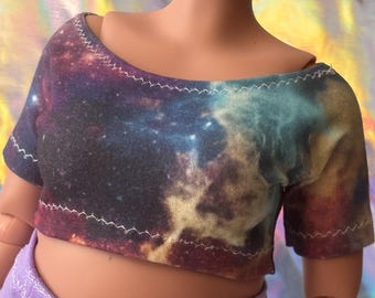 PEAR galaxy cropped smartdoll SD t-shirt