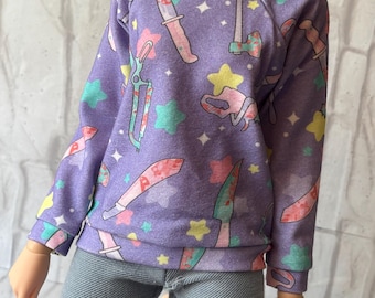 Pastel weapons Smartdoll SD bjd Hoodie dress