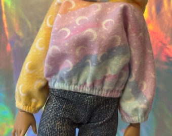 Lunar Rainbow Windbreaker Minifee MSD BJD Sweater